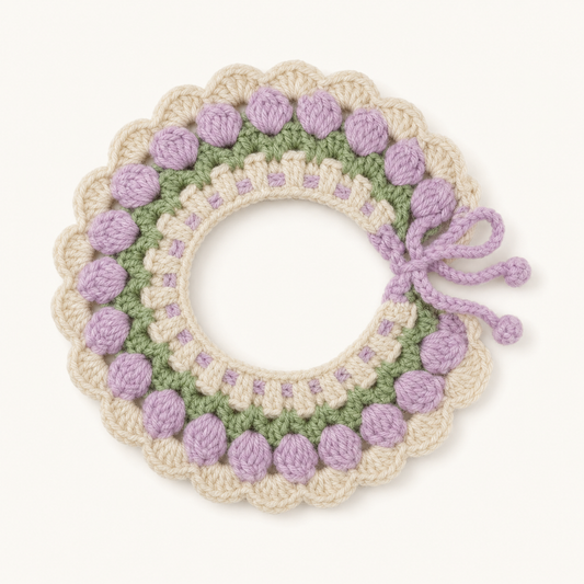 Handmade Pet Yarn Collar