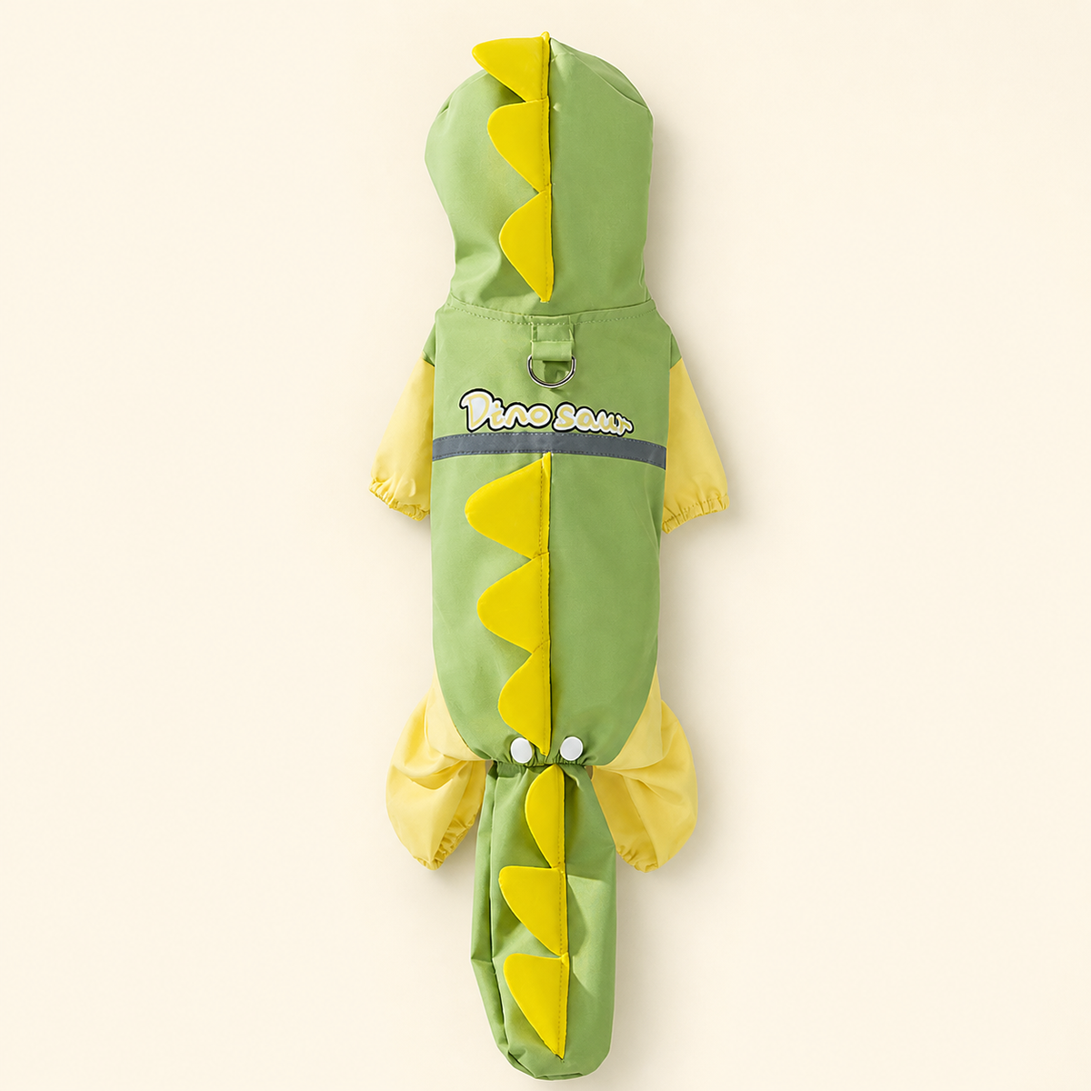 3D Dinosaur Four-Leg Dog Raincoat | Doki Pocket
