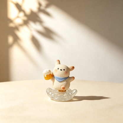 Emotion Freeze - Frame Rotating Blind Box – Cute Cartoon Desktop Resin Designer Toy Figurine