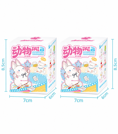 Emotion Freeze - Frame Rotating Blind Box – Cute Cartoon Desktop Resin Designer Toy Figurine