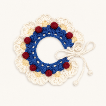 Handmade Pet Yarn Collar