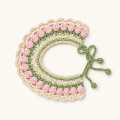 Handmade Pet Yarn Collar
