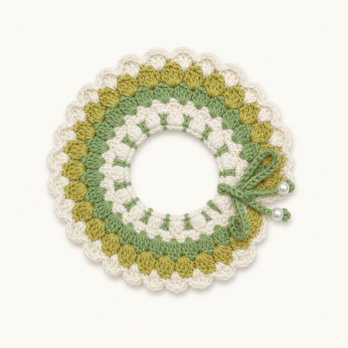 Handmade Pet Yarn Collar