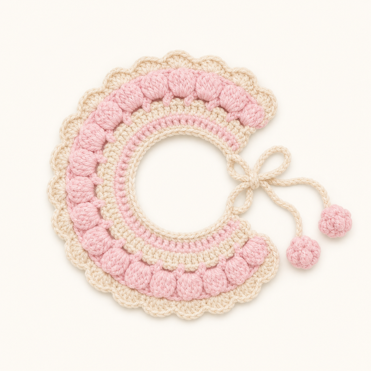 Handmade Pet Yarn Collar